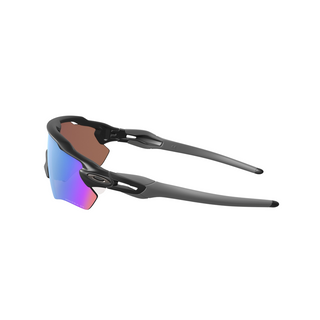 Oakley Radar EV Polarized Sunglasses Matte Black Path Prizm Deep H2O