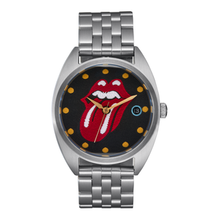 Nixon Rolling Stones Primacy LTD Analog Watch Silver/Black