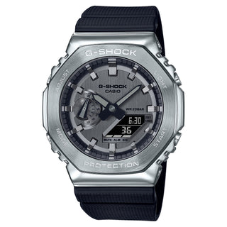 G-SHOCK GM2100-1A Metal Analog/Digital Watch Silver/Black